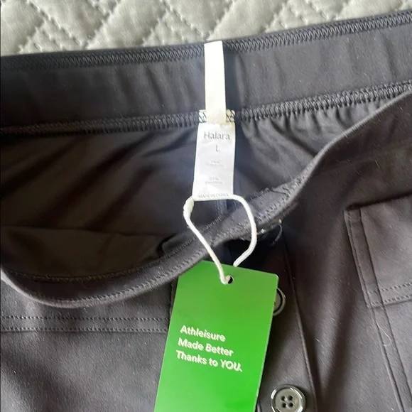 Stylish Black Button-Up Pants - Picture 2 of 5